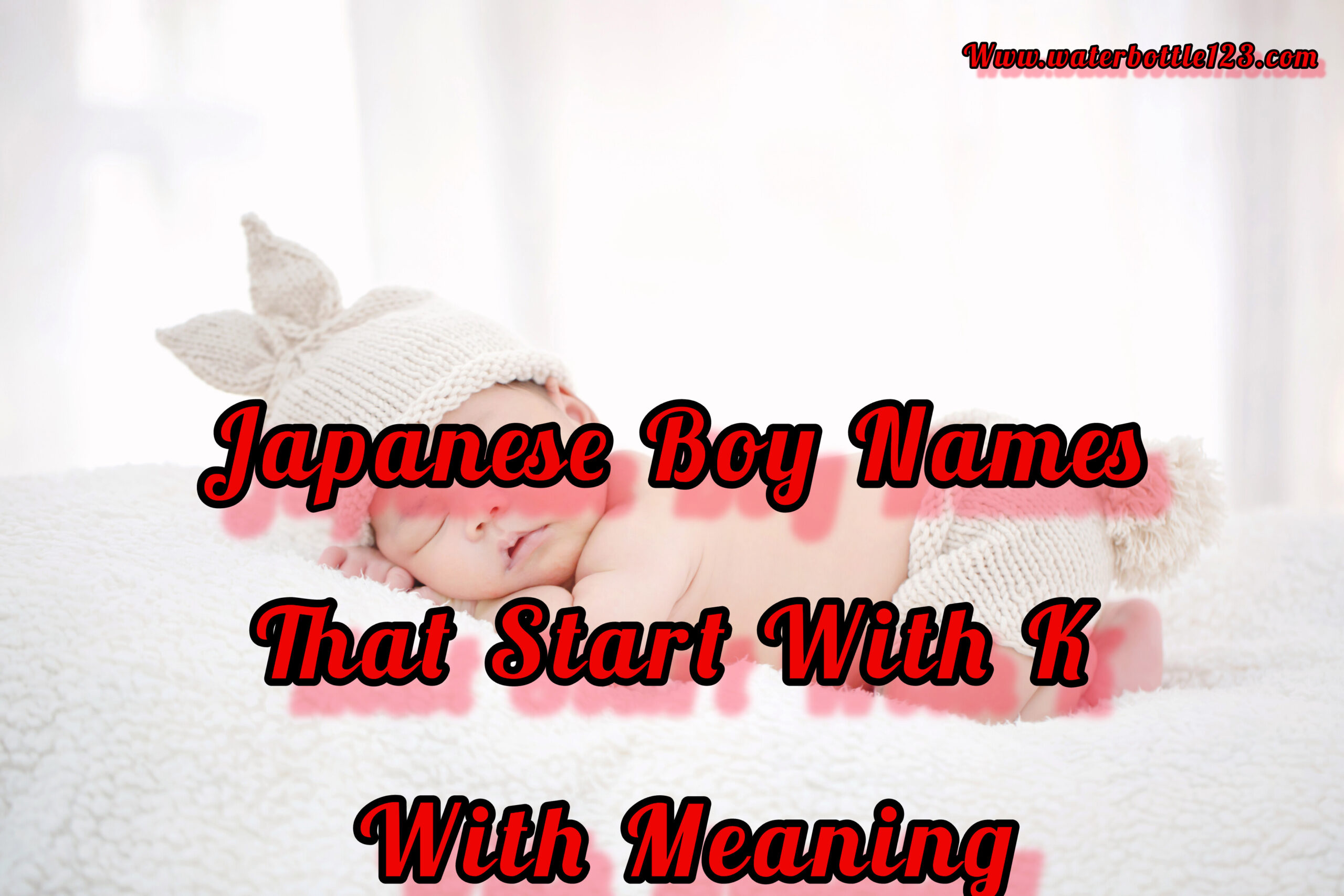 Japanese Boy Names That Start With K With Meaning